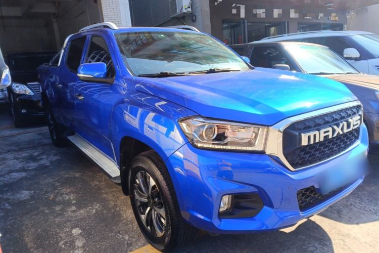 Used SAIC MAXUS T70 2021 2.0T Diesel Automatic 4x4 Elite Version with Long Bed and High Ground Clearance Front Right 45 Deg