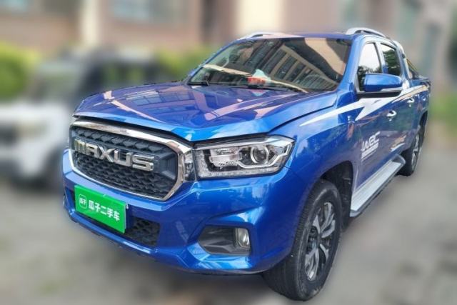 Used SAIC MAXUS T70 2021 2.0T Diesel Automatic Two-Wheel Drive Elite Version with Long Bed and High Ground Clearance