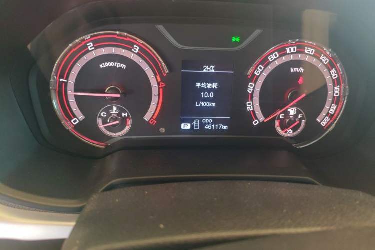 Used SAIC MAXUS T70 2021 2.0T Diesel Automatic 4x4 Elite Version with Long Bed and High Ground Clearance Odometer Close Up