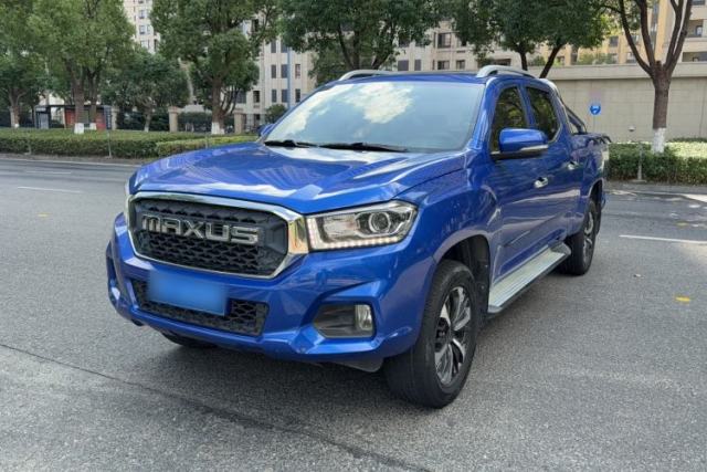 Used SAIC MAXUS T70 2021 2.0T Diesel Automatic Two-Wheel Drive Elite Version with Long Bed and High Ground Clearance