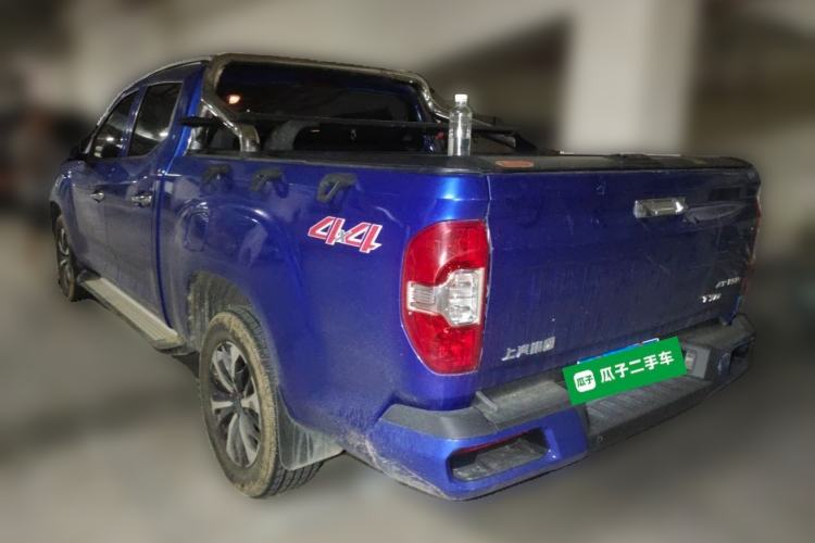 Used SAIC MAXUS T70 2021 2.0T Diesel Automatic 4x4 Elite Version with Long Bed and High Ground Clearance Rear Left 45 Deg