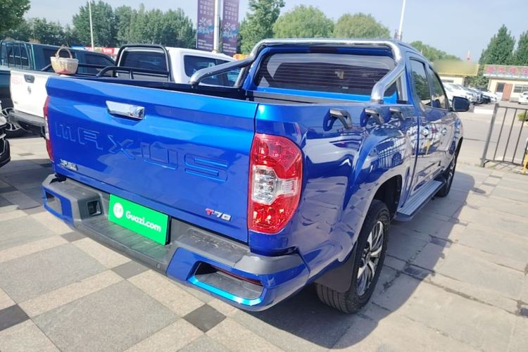 Used SAIC MAXUS T70 2021 2.0T Diesel Automatic Two-Wheel Drive Elite Version with Long Bed and High Ground Clearance Rear Right 45 Deg