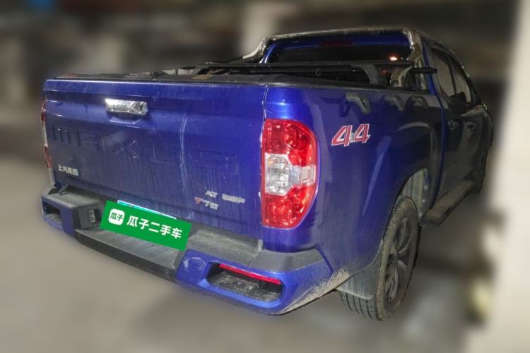 Used SAIC MAXUS T70 2021 2.0T Diesel Automatic 4x4 Elite Version with Long Bed and High Ground Clearance Rear Right 45 Deg
