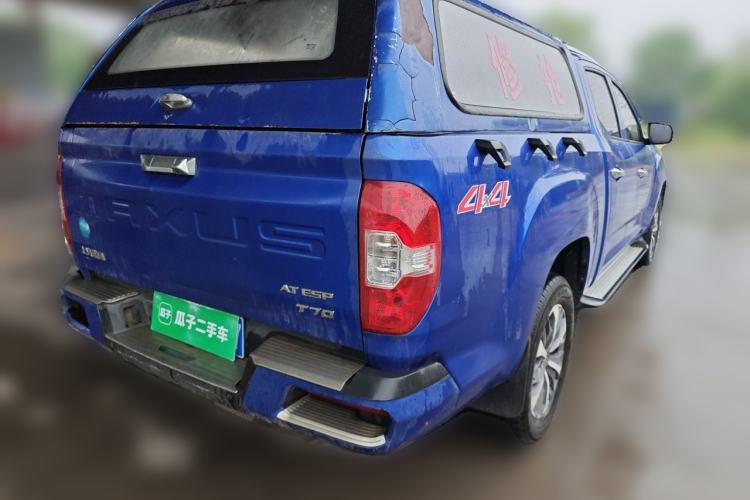 Used SAIC MAXUS T70 2021 2.0T Diesel Automatic 4x4 Elite Version with Long Bed and High Ground Clearance Rear Right 45 Deg