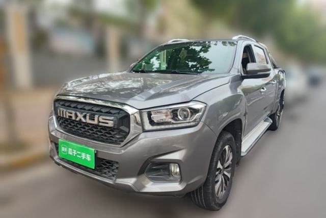 Used SAIC MAXUS T70 2021 2.0T Diesel Automatic Two-Wheel Drive Elite Version with Long Bed and High Ground Clearance