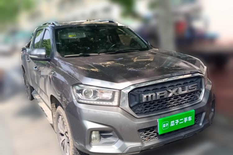 Used SAIC MAXUS T70 2021 2.0T Diesel Automatic 4x4 Elite Version with Long Bed and High Ground Clearance Front Right 45 Deg