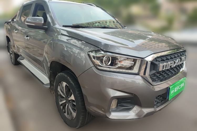 Used SAIC MAXUS T70 2021 2.0T Diesel Automatic Two-Wheel Drive Elite Version with Long Bed and High Ground Clearance Front Right 45 Deg