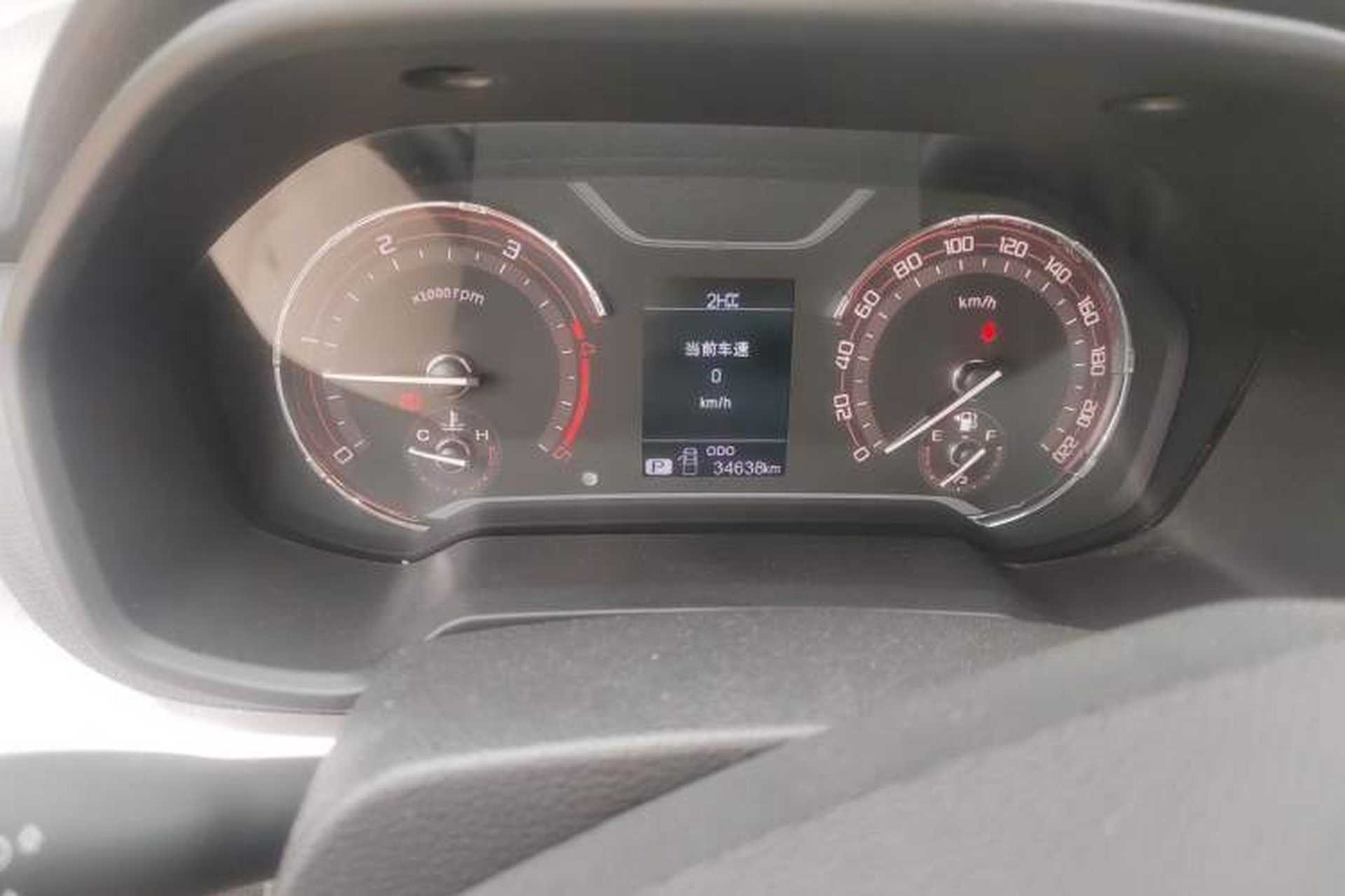 Used SAIC MAXUS T70 2021 2.0T Diesel Automatic 4x4 Elite Version with Long Bed and High Ground Clearance Instrument Cluster