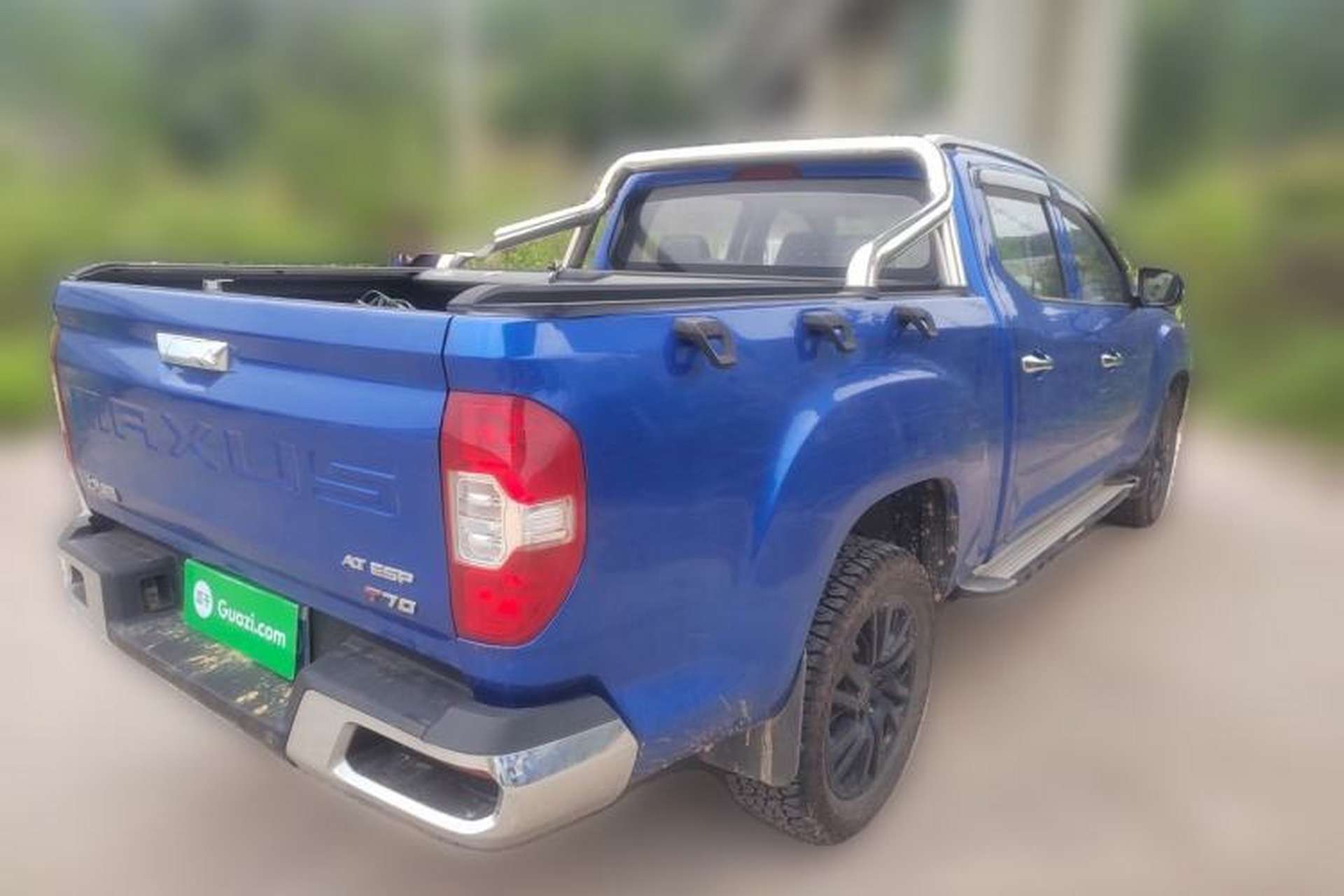 Used SAIC MAXUS T70 2021 2.0T Diesel Automatic 4x4 Elite Version with Long Bed and High Ground Clearance Rear Right 45 Deg