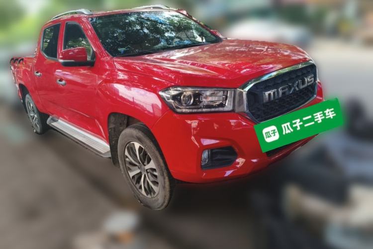 Used SAIC MAXUS T70 2021 2.0T Diesel Automatic Two-Wheel Drive Elite Version with Long Bed and High Ground Clearance Front Right 45 Deg