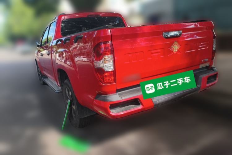 Used SAIC MAXUS T70 2021 2.0T Diesel Automatic Two-Wheel Drive Elite Version with Long Bed and High Ground Clearance Rear Left 45 Deg