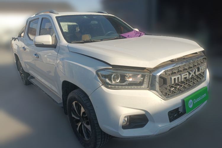 Used SAIC MAXUS T70 2021 2.0T Diesel Automatic 4x4 Elite Version with Long Bed and High Ground Clearance Front Right 45 Deg