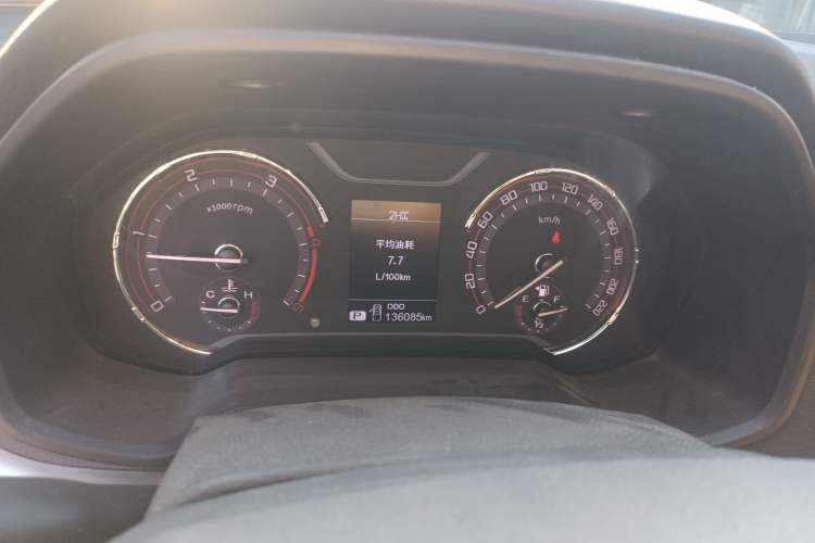 Used SAIC MAXUS T70 2021 2.0T Diesel Automatic 4x4 Elite Version with Long Bed and High Ground Clearance Instrument Cluster