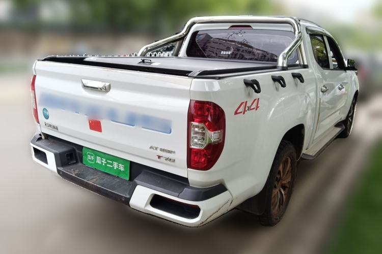 Used SAIC MAXUS T70 2021 2.0T Diesel Automatic 4x4 Elite Version with Long Bed and High Ground Clearance Rear Right 45 Deg
