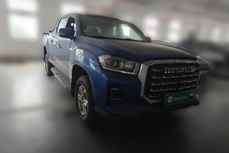 Used SAIC MAXUS T70 2022 2.0T Manual Diesel Two-Wheel Drive 5th Anniversary Edition Elite Version with Long Bed and Flat Floor Front Right 45 Deg