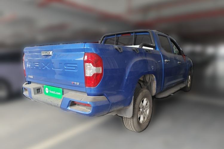 Used SAIC MAXUS T70 2022 2.0T Manual Diesel Two-Wheel Drive 5th Anniversary Edition Elite Version with Long Bed and Flat Floor Rear Right 45 Deg