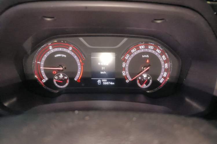 Used SAIC MAXUS T70 2022 2.0T Manual Diesel Two-Wheel Drive 5th Anniversary Edition Elite Version Long-Box Instrument Cluster