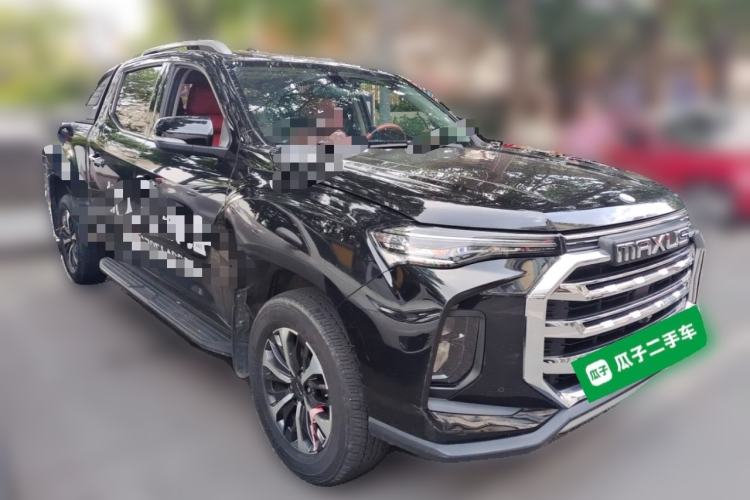 Used SAIC MAXUS T90 2021 2.0T Single-Turbo Automatic All-Wheel Drive High-Ride Elite Version with Extended Cargo Bed Front Right 45 Deg