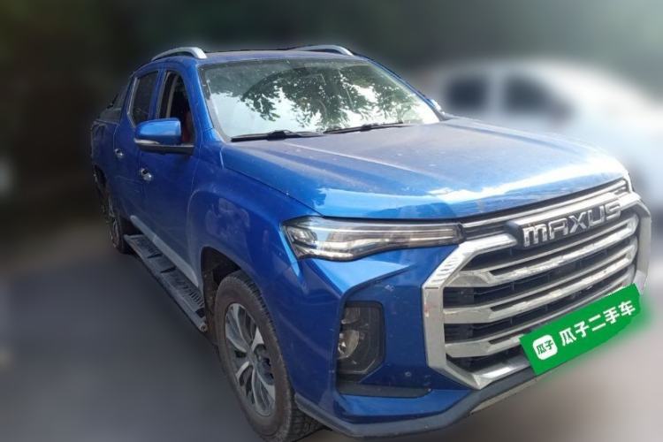 Used SAIC MAXUS T90 2021 2.0T Single-Turbo Automatic All-Wheel Drive High-Ride Elite Version with Extended Cargo Bed Front Right 45 Deg
