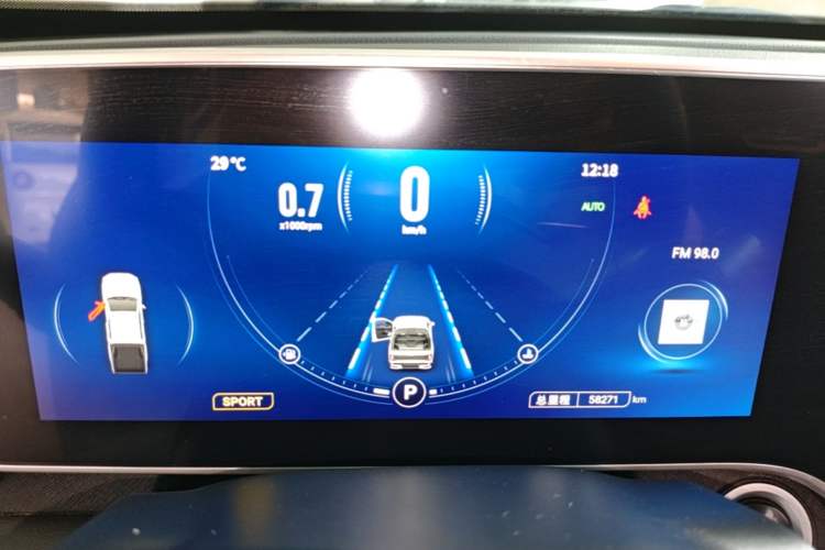 Used SAIC MAXUS T90 2021 2.0T Twin-Turbo Automatic All-Wheel Drive High-Ride Comfort Edition with Standard Box Instrument Cluster