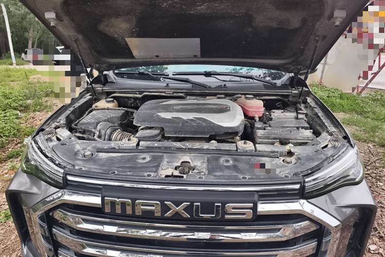 Used SAIC MAXUS T90 2021 2.0T Single-Turbo Automatic All-Wheel Drive High-Ride Elite Version with Extended Cargo Bed Engine Bay