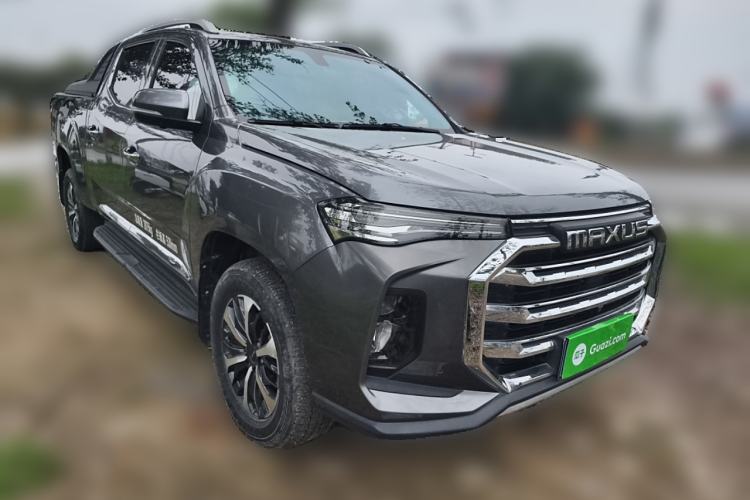 Used SAIC MAXUS T90 2021 2.0T Single-Turbo Automatic All-Wheel Drive High-Ride Elite Version with Extended Cargo Bed Front Right 45 Deg