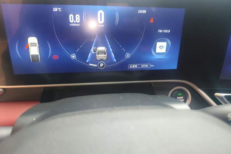 Used SAIC MAXUS T90 2021 2.0T Single-Turbo Automatic Two-Wheel Drive High-Ride Comfort Plus Long-Box Version Odometer Close Up