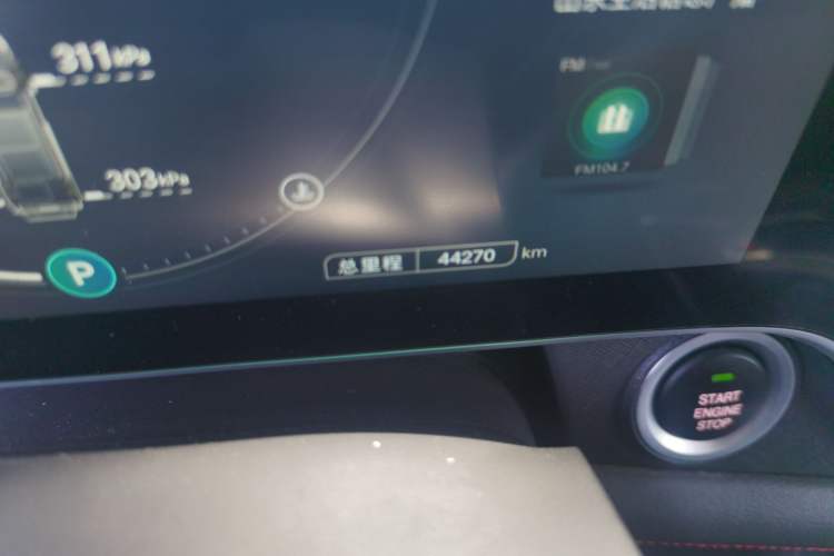 Used SAIC MAXUS T90 RV 2022 2.0T Explorer T90 All-Terrain Green Odometer Close Up