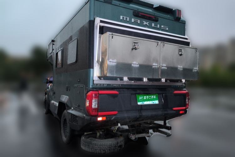 Used SAIC MAXUS T90 RV 2022 2.0T Explorer T90 All-Terrain Green Rear Left 45 Deg