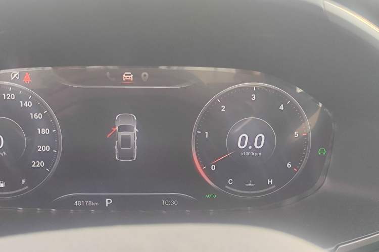 Used SAIC MAXUS Territory 2023 2.0T Cross-Country Luxury Edition 6 Seats Odometer Close Up