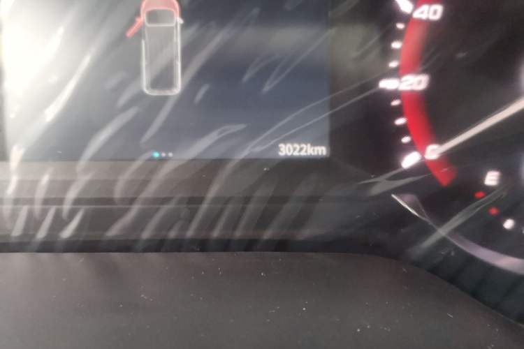 Used SAIC MAXUS V70 Xintu 2023 2.0T Diesel Manual Elite Edition 5/6 Seats 93 kW Odometer Close Up
