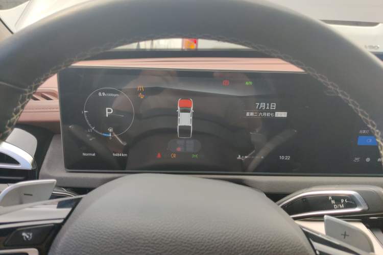 Used SAIC MAXUS Xingji 2023 Starry H 2.0T Automatic Diesel Dual-Turbo All-Wheel-Drive Flagship Model – Standard Wheelbase Instrument Cluster