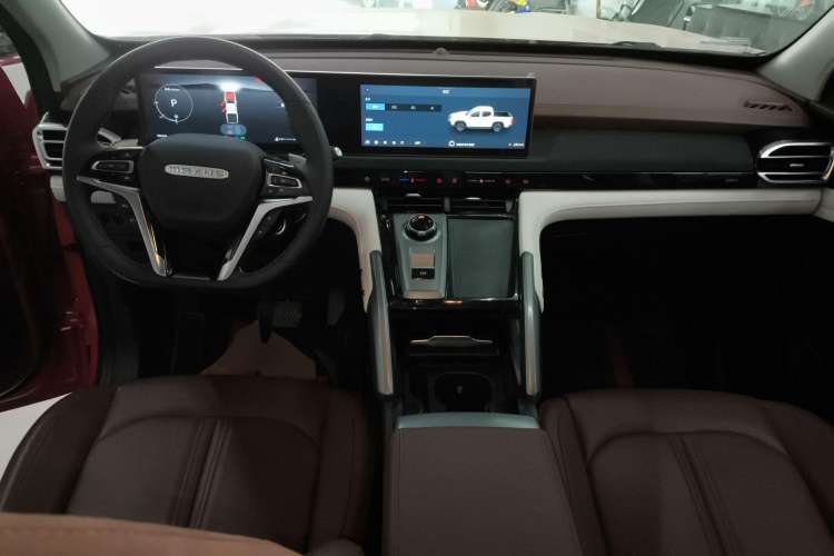 Used SAIC MAXUS Xingji 2023 Starry H 2.0T Automatic Diesel Dual-Turbo All-Wheel Drive Luxury Edition Long Wheelbase Center Console