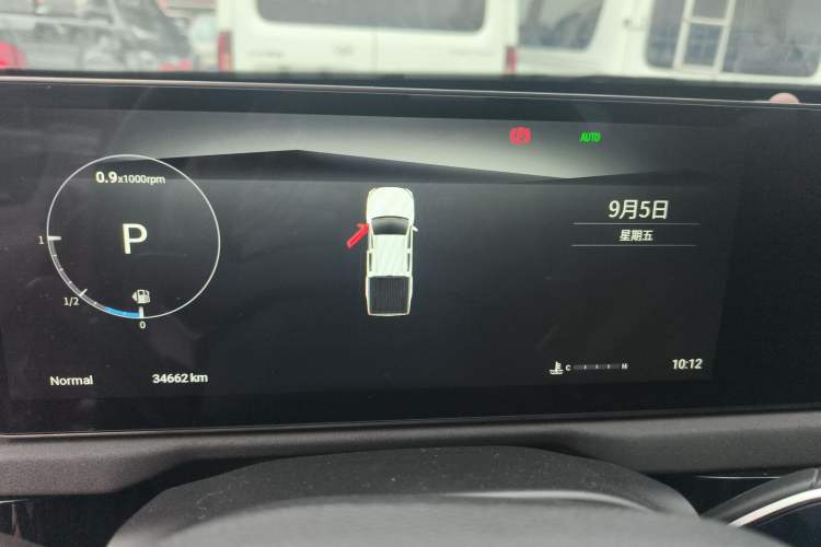 Used SAIC MAXUS Xingji 2023 Starry H 2.0T Automatic Diesel Dual-Turbo All-Wheel Drive Luxury Edition Standard Wheelbase Instrument Cluster