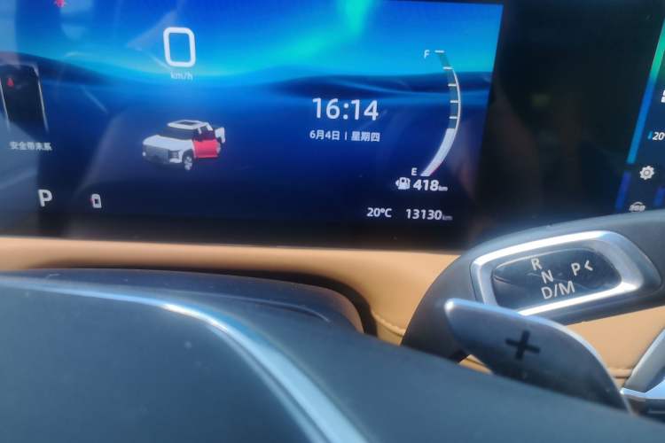 Used SAIC MAXUS Xingji X 2025 2.5T Luxury Edition Odometer Close Up
