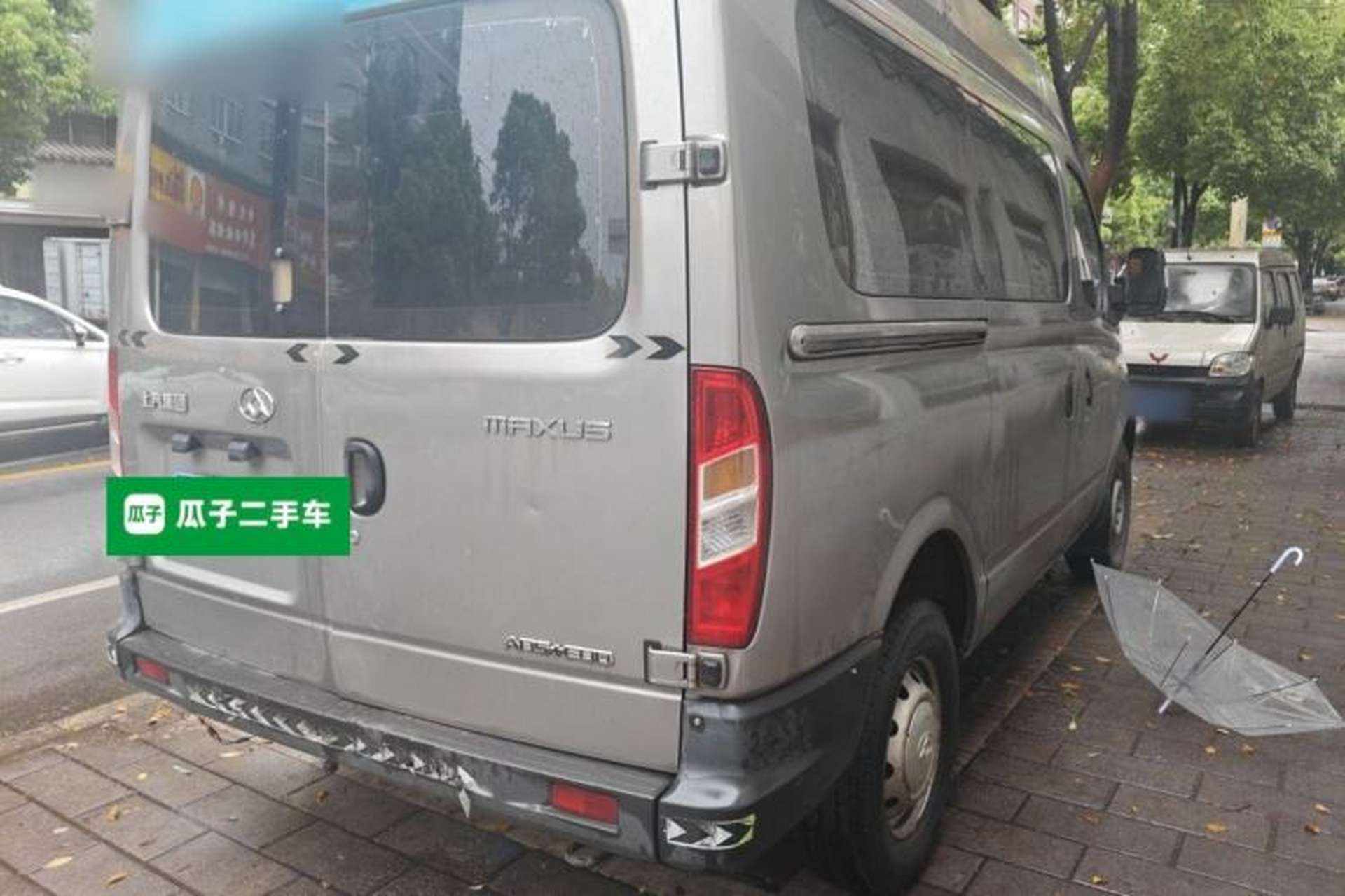 Used SAIC MAXUS Xintu V80 2016 2.5T Manual Aoyuntong National V Short Wheelbase Mid-Roof 6-Seater Rear Right 45 Deg