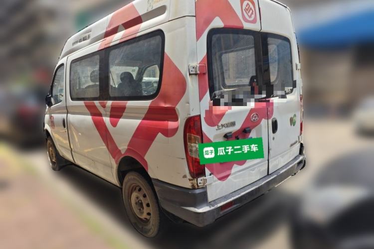 Used SAIC MAXUS Xintu V80 2016 2.5T Manual Aoyuntong National V Short Wheelbase Mid-Roof 6-Seater Rear Left 45 Deg