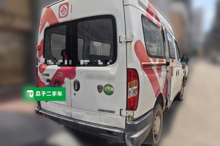 Used SAIC MAXUS Xintu V80 2016 2.5T Manual Aoyuntong National V Short Wheelbase Mid-Roof 6-Seater Rear Right 45 Deg