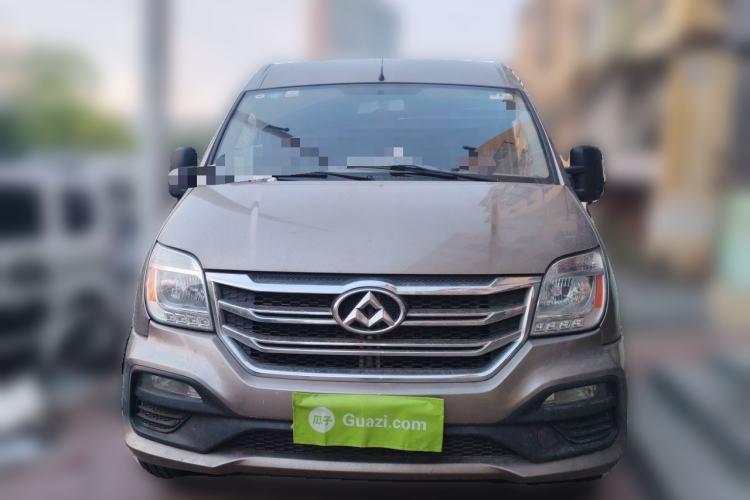 Used SAIC MAXUS Xintu V80 2017 2.5T AMT Aoyuntong China IV Short Wheelbase Mid-Roof 5/6/10-Seater Front