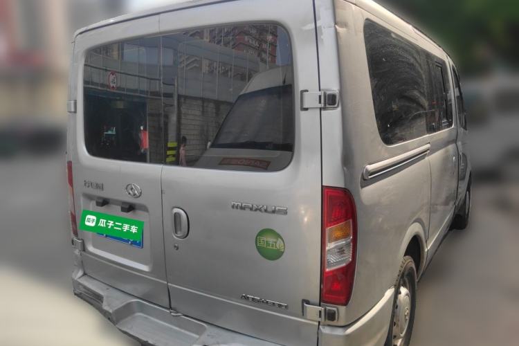 Used SAIC MAXUS Xintu V80 2017 2.5T 5-Speed Manual Aoyuntong National IV Short Wheelbase Ultra-Low Roof 5/6/10-Seater Rear Right 45 Deg