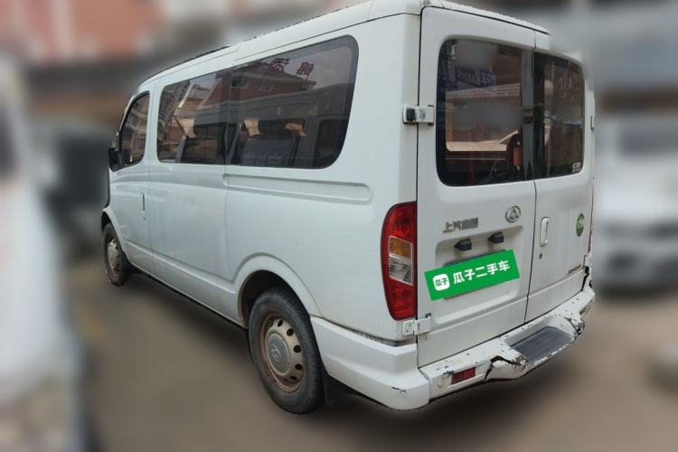 Used SAIC MAXUS Xintu V80 2017 2.5T 5-Speed Manual Aoyuntong National V Short Wheelbase Ultra-Low Roof 5/6/10-Seater Rear Left 45 Deg