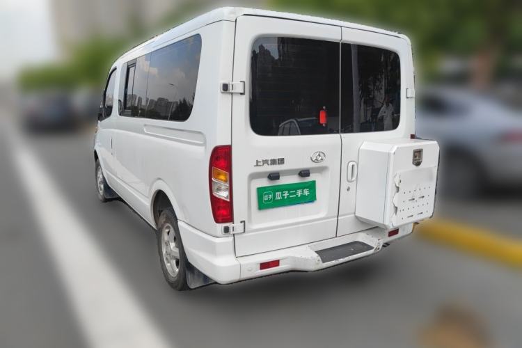 Used SAIC MAXUS Xintu V80 2017 2.5T 6-Speed Manual Aoyuntong National V Standard Short Wheelbase Ultra-Low Roof with 5/6/10 Seats Rear Left 45 Deg