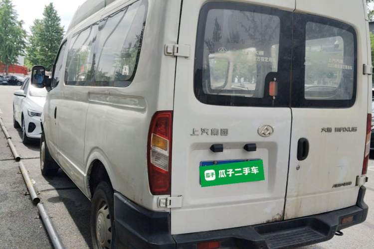 Used SAIC MAXUS Xintu V80 2017 2.5T 5-Speed Manual Aoyuntong China IV Short Wheelbase Mid-Height 5/6/10-Seater Rear Left 45 Deg