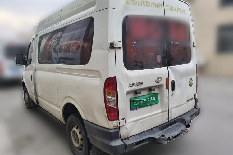 Used SAIC MAXUS Xintu V80 2017 2.5T 5-Speed Manual Aoyuntong National V Short Wheelbase Mid-Roof 5/6/10-Seater Rear Left 45 Deg