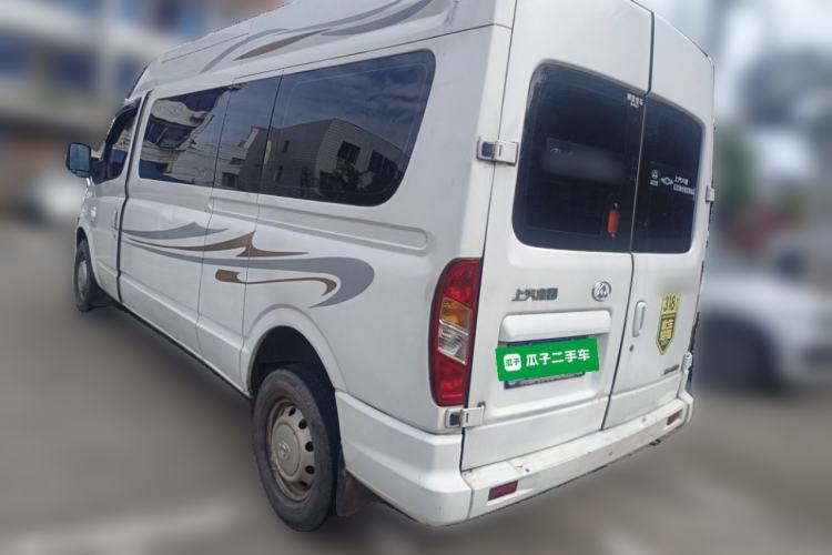 Used SAIC MAXUS Xintu V80 2017 2.5T 5-Speed Manual Aoyuntong National IV Long Wheelbase Mid-Roof 6-10 Seater Rear Left 45 Deg