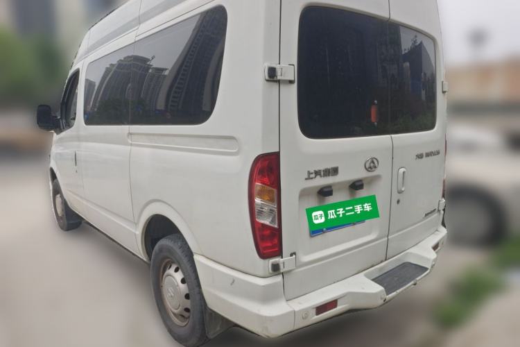 Used SAIC MAXUS Xintu V80 2017 2.5T 5-Speed Manual Aoyuntong China IV Short Wheelbase Mid-Height 5/6/10-Seater Rear Left 45 Deg