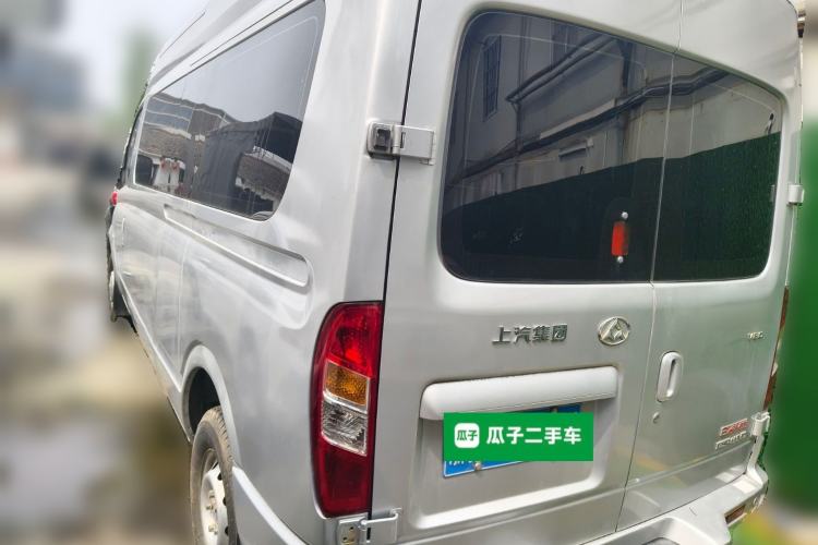 Used SAIC MAXUS Xintu V80 2018 2.5T AMT Aoyuntong Long Wheelbase Mid-Roof 7/10-Seater Rear Left 45 Deg