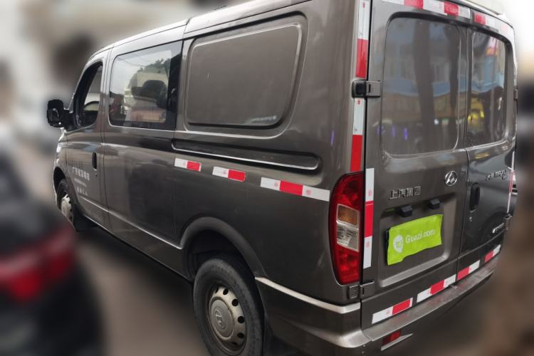 Used SAIC MAXUS Xintu V80 2018 2.5T 6-speed manual Aoyuntong short-wheelbase ultra-low roof 5- or 6-seat model Rear Left 45 Deg