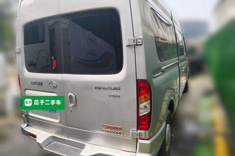 Used SAIC MAXUS Xintu V80 2018 2.5T AMT Aoyuntong Long Wheelbase Mid-Roof 7/10-Seater Rear Right 45 Deg