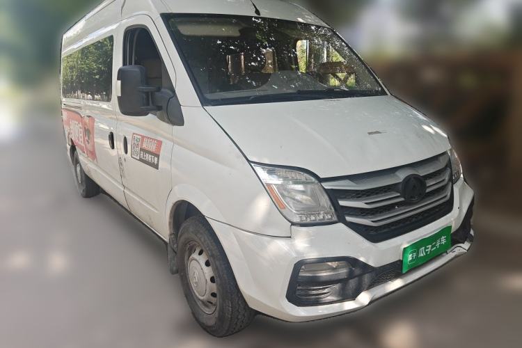 Used SAIC MAXUS Xintu V80 2018 2.5T 6-Speed Manual Aowentong Long-Wheelbase Mid-Roof 7/10-Seater Front Right 45 Deg